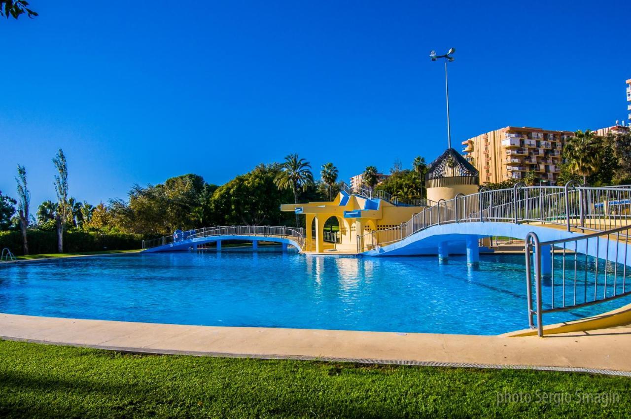 801 Estudio en Minerva Apartamentos. Vista al mar y montaña. Piscina y playa. Excelente wifi. Benalmádena Exterior foto