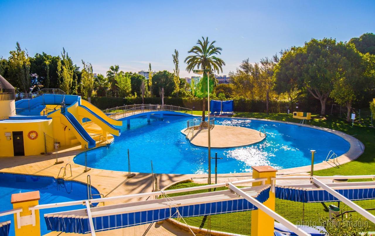 801 Estudio en Minerva Apartamentos. Vista al mar y montaña. Piscina y playa. Excelente wifi. Benalmádena Exterior foto