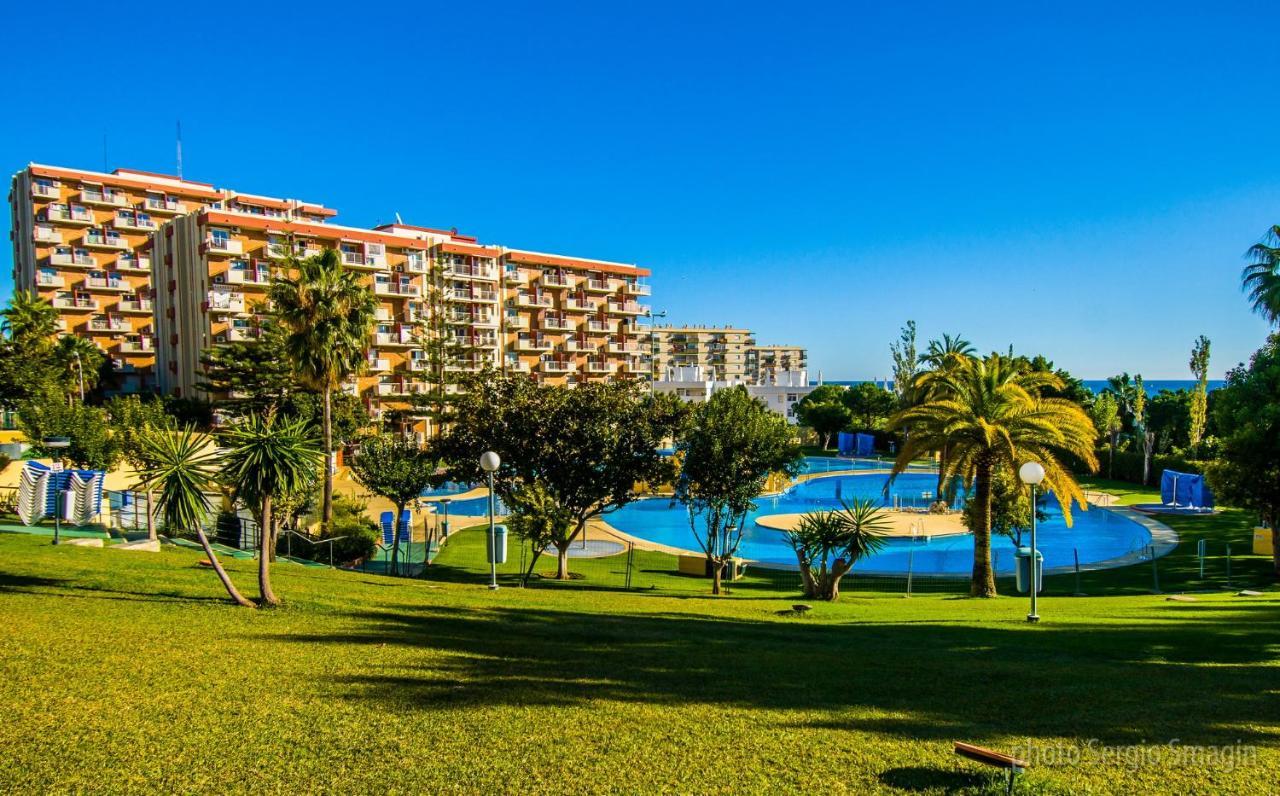 801 Estudio en Minerva Apartamentos. Vista al mar y montaña. Piscina y playa. Excelente wifi. Benalmádena Exterior foto