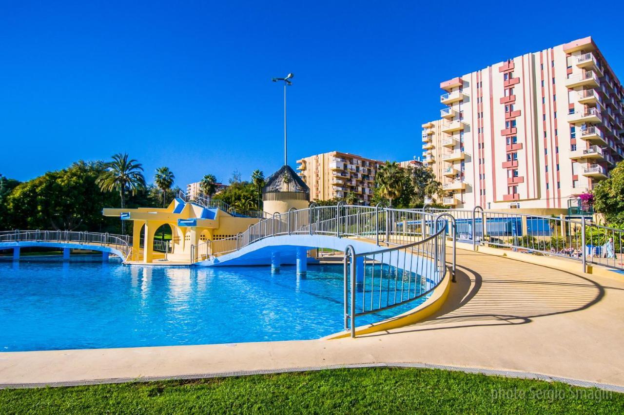 801 Estudio en Minerva Apartamentos. Vista al mar y montaña. Piscina y playa. Excelente wifi. Benalmádena Exterior foto