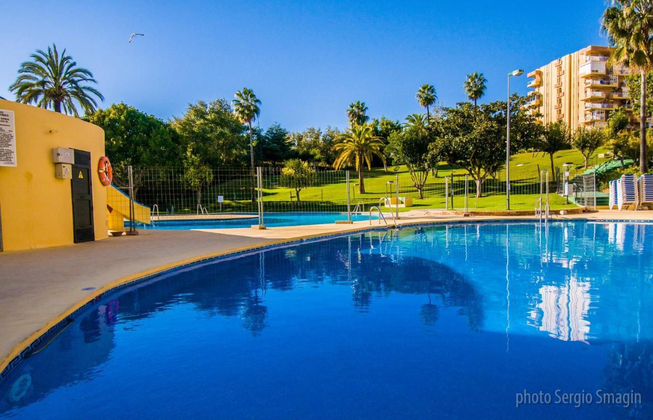 801 Estudio en Minerva Apartamentos. Vista al mar y montaña. Piscina y playa. Excelente wifi. Benalmádena Exterior foto