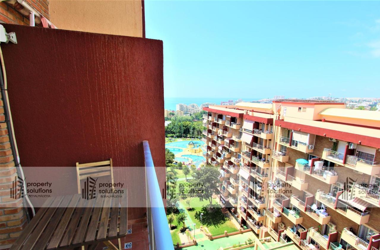 801 Estudio en Minerva Apartamentos. Vista al mar y montaña. Piscina y playa. Excelente wifi. Benalmádena Exterior foto