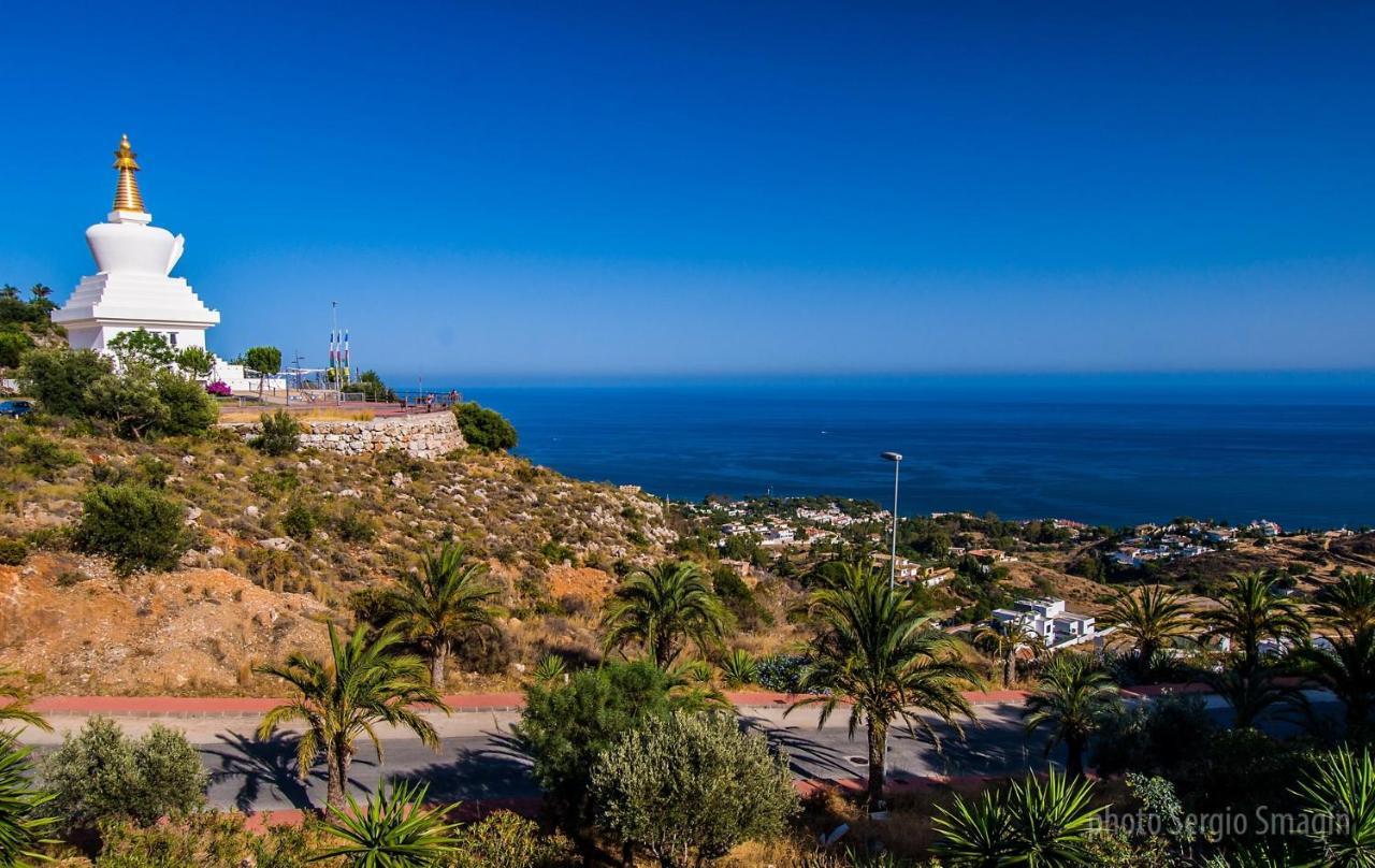 801 Estudio en Minerva Apartamentos. Vista al mar y montaña. Piscina y playa. Excelente wifi. Benalmádena Exterior foto