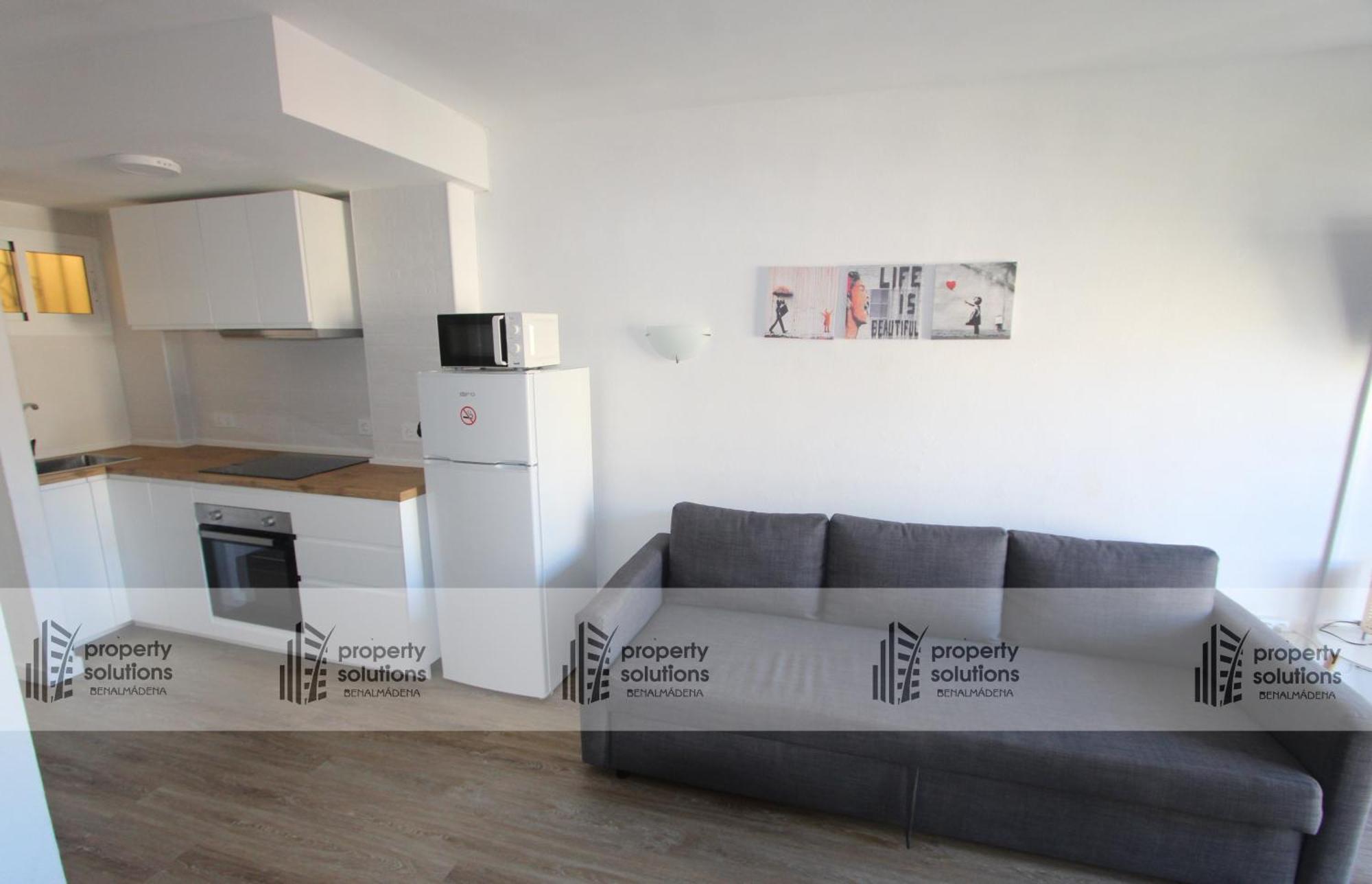 801 Estudio en Minerva Apartamentos. Vista al mar y montaña. Piscina y playa. Excelente wifi. Benalmádena Exterior foto